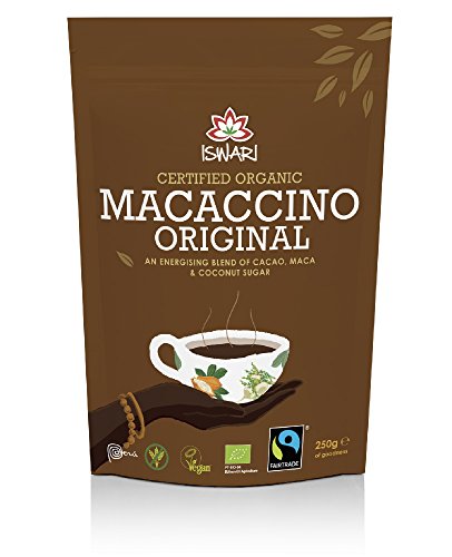 Iswari Organic Macaccino Energy Drink 250 g