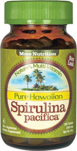 Hawaiian Pacifica - Hawaiian Pacifica Spirulina 100 Tablet
