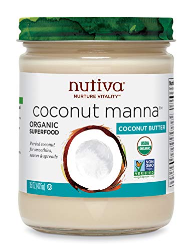 NUTIVA Organic Coconut Manna 425g (PACK OF 1)