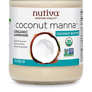 NUTIVA Organic Coconut Manna 425g (PACK OF 1)