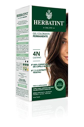 Herbatint 4N Chestnut Permanent Herbal Hair Colour Gel 150 mililitre