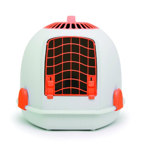 Igloo Sunset Orange 2 In 1 Cat Loo/Carrier