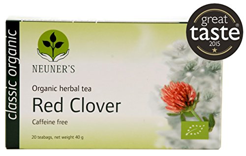 Neuner's | Organic Red Clover Herbal Tea | for Overall Well-Being | 20 Tea Bags