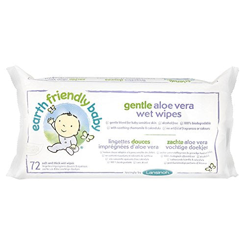 Gentle Aloe Vera Wet Wipes x 6 Pack