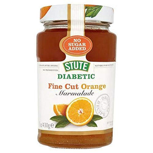 Stute Diabetic Fine Orange Marmalade 430g x 2 (Pack of 2)