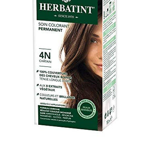 Herbatint Permanent Dye Care Of 5 Plant Extracts 150ml - Colour : 4N Chestnut