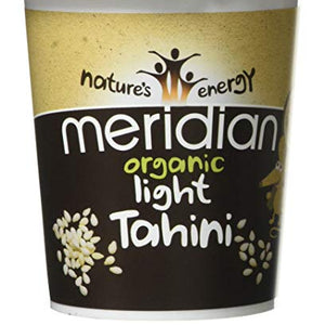 MERIDIAN FOODS - No GM Soya Organic Tahini Light 454g (PACK OF 1)