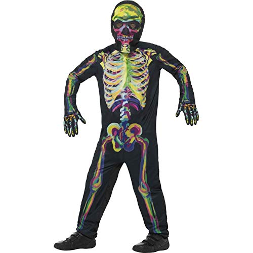 Smiffys 45124L Glow in The Dark Skeleton Costume (Large)