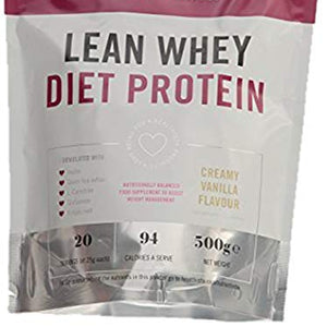 Healthista Lean Whey Diet Protein Powder - Creamy Vanilla