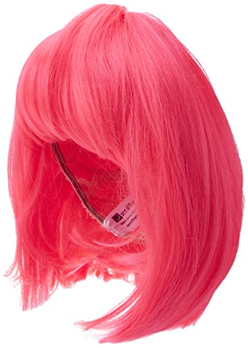 Smiffys Glam Wig - Neon Pink