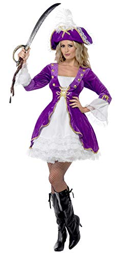 Smiffys Purple Pirate Beauty