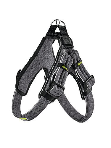 Harness Manoa Vario Quick Light M 55-65 Cm 33 Mm, Mesh Grey With Refl. Bise | Hunter