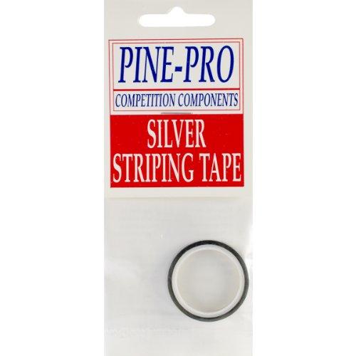 Pine Car Derby Pinstripe, .1875 by 120-Inch, Silver