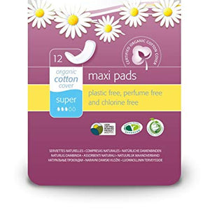 Natracare Organic Cotton Cover Super Maxi Pads