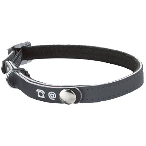 Reflective Cat Collar Porte-Adresse Grey
