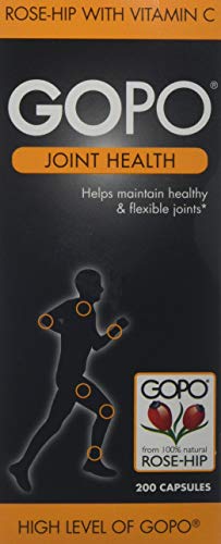Gopo Rose Hip Joint Health Vitamin C Capsules, Pack of 200