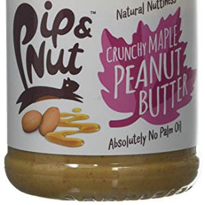 PIP & NUT Crunchy Maple Peanut Butter Jar 225g (PACK OF 1)