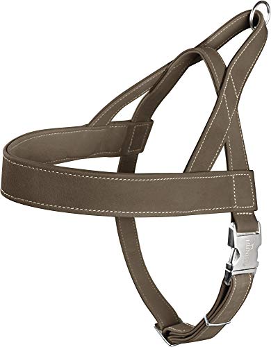 Norwegian Harness Hunting L Nubuk Leather Olive | Hunter