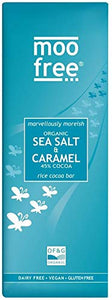 Moo Free Sea Salt & Caramel Cocoa Bar 80g (Pack of 12)