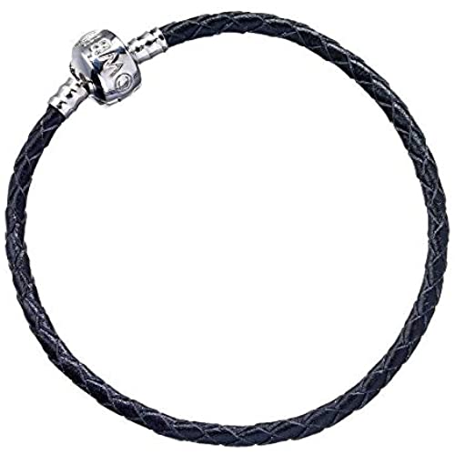 Harry Potter - Black Leather Charm Bracelet 20Cm (Braccialetto) (1 ACCESSORES)