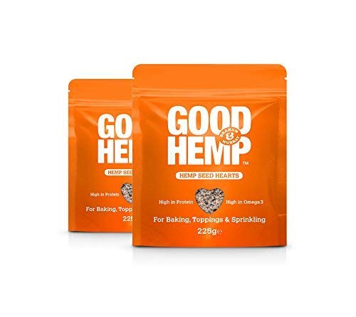 Good Hemp Seed Hearts (225g). Pack of 2 (450)