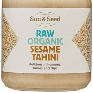 SUN & SEED Organic Raw Sesame Tahini 250g (PACK OF 1)