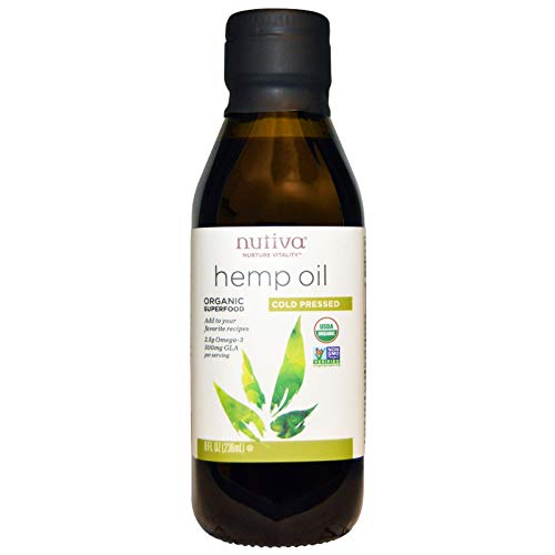 NUTIVA Organic Hempseed Oil 236ml (PACK OF 1)