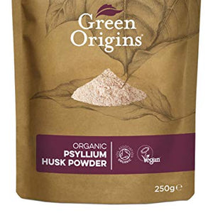 Green Origins Organic Raw Psyllium Husk Powder 250g