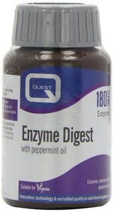 Quest Enzyme Digest with Peppermint Oil 180 Tablets
