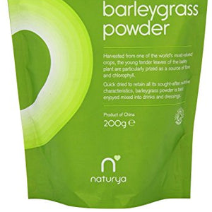Naturya Organic Barleygrass Powder 200g (Pack of 2)
