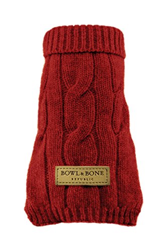 Pullover Aspen Red Xs | Bowl & Bone
