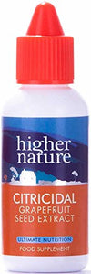 Higher Nature Citricidal Grapefruit Seed Extract - 100ml