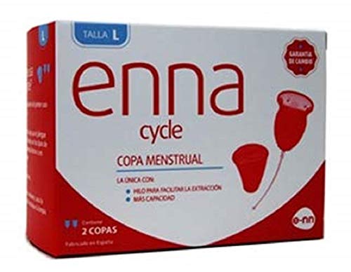Enna Cycle Menstrual Cup Twin Pack, Large1 Units