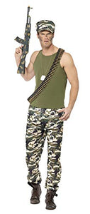 Smiffys 44659XL Men's Army Costume (X-Large)