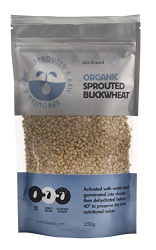 Sun & Seed Organic Sprouted and Raw Buckwheat 250 g