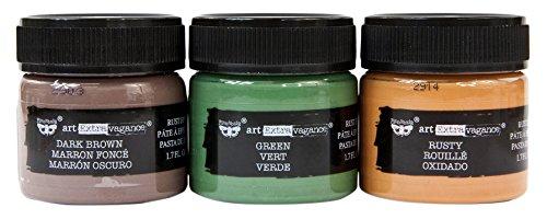 Prima Marketing Art Extravagance Paste-Metal Rust Set of 3