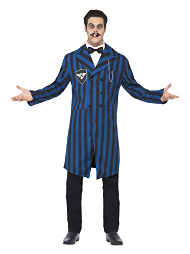 Smiffys Adult men's Duke of the Manor Costume, Jacket, Mock Shirt and Bow Tie, Gothic Manor, Halloween, Size M, 24436