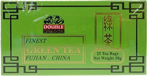 Double Dragon Organic Green Tea 25 Bags (Pack of 4)