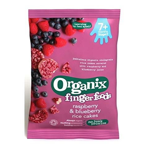 ORGANIX RASPBERRY/BLUEBERRY RICE (Pack 50g x 7)