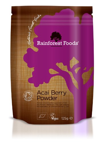 Rainforest Foods Organic Acai Berry Powder 125g