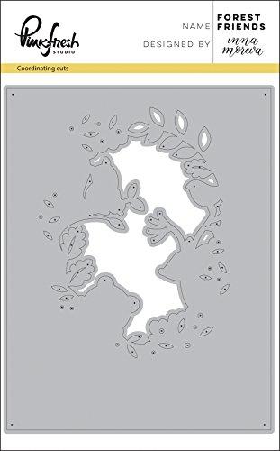 Pinkfresh Studio PFCC2217 Die 4.25"X5.5"-Forest Friends