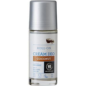 Deodorant Roll On Coconut Vegan 50??ml Urtekram