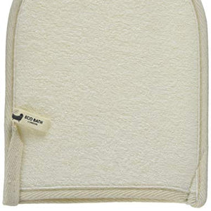 Eco Bath Natural Loofah Mitt Single