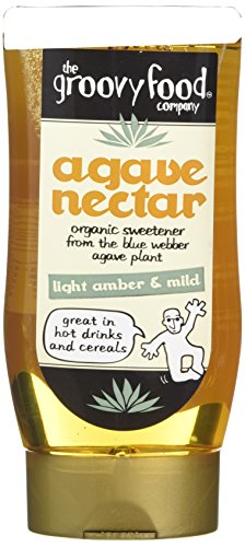The Groovy Food Company Organic Light Amber & Mild Agave Nectar, 250ml