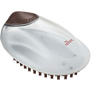 Grooming Currycomb Spa With Shampoo-Function Brown/Grey  Pack Of 3 | Hunter