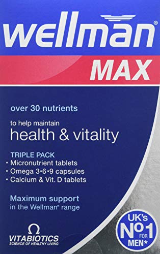 Vitabiotics Wellman Max - 84 Tablets/Capsules