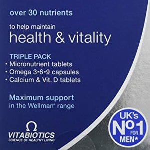 Vitabiotics Wellman Max - 84 Tablets/Capsules