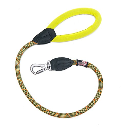 Long Paws Comfort Collection Rope Lead 75Cm / 30In Green