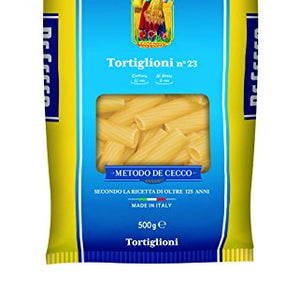 De Cecco Tortiglioni Pasta, 500g