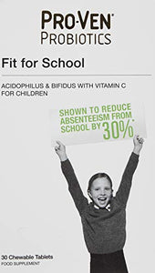 Proven Probiotics Fit for School Chewable Tablets - Pack of 30